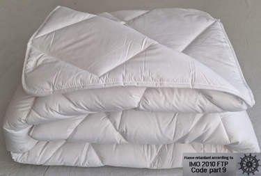 Brandvertragend dekbed 140/200 cm.