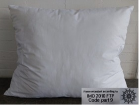Brandvertragend kussen 60/70 cm.