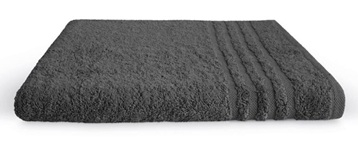 Antraciet badlaken Byrklund 70/140 cm.