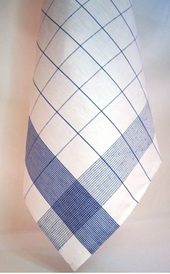 Glasdoek half linnen 70/70 cm.