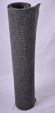Polyrib grijs 100 cm. breed