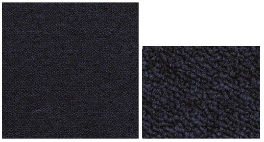 Donkerblauwe tapijttegels 50 x 50 cm, 5m2 box.