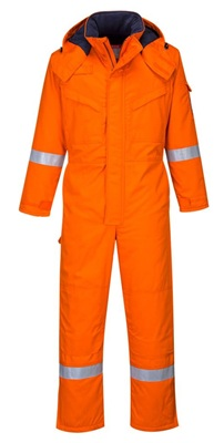 FR Antistatisch winter overall, oranje L