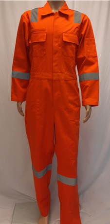 Hivis oranje overall S