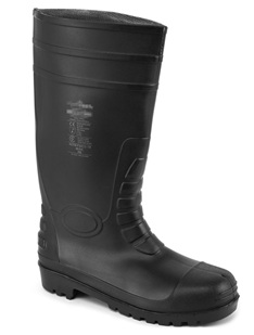 Knielaarzen pvc/nitril, S5. Maat 43