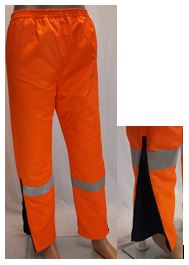 Winterbroek, oranje. Maat M