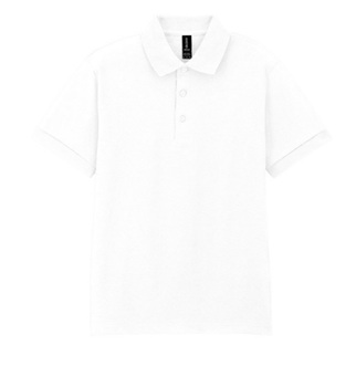 Wit polo shirt M