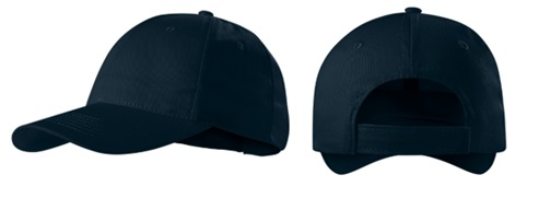 Baseball cap, donker blauw.