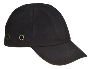 Bump cap. Zwart of navy.