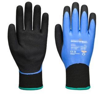 Winter handschoen latex waterproof, 10/XL