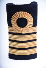 Epauletten Captain met krul