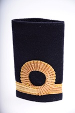 Epauletten Third Officer met krul