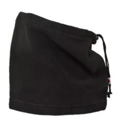 Nekbuis, polyester/fleece. Zwart.